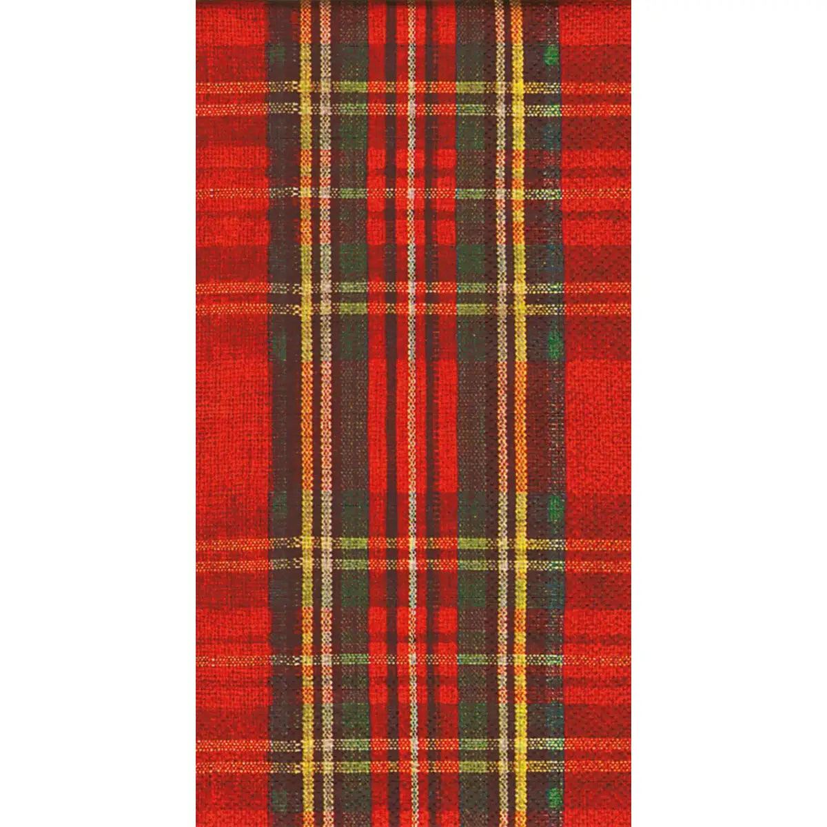 Guest Towels - Classic Plaid - Christmas - Paper - Boston International