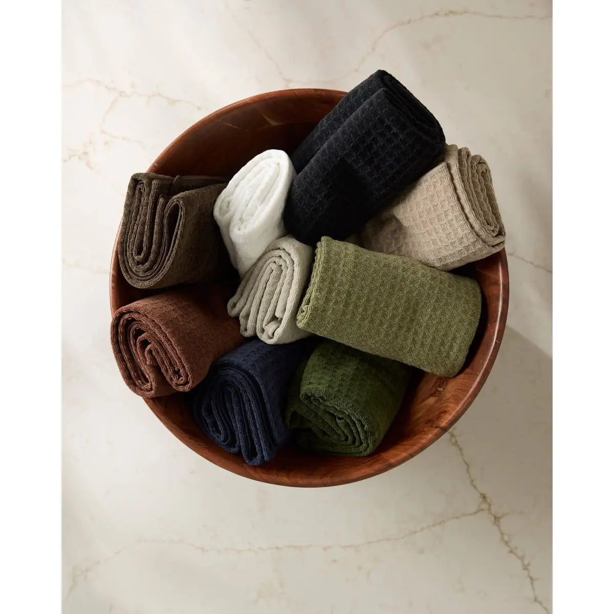 Hand Towel - Salt Truffle - Geometry