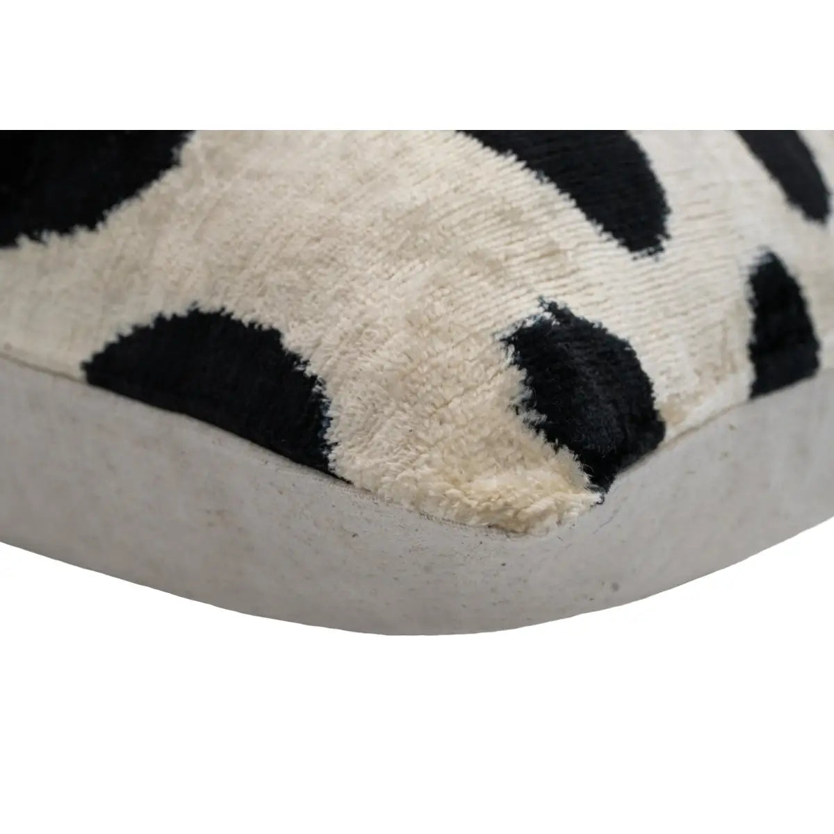 Handmade Throw Pillow Cover & Feather Insert | Black White Polka Dot| Soft Throw Pillow| Luxury Decorative for Couch