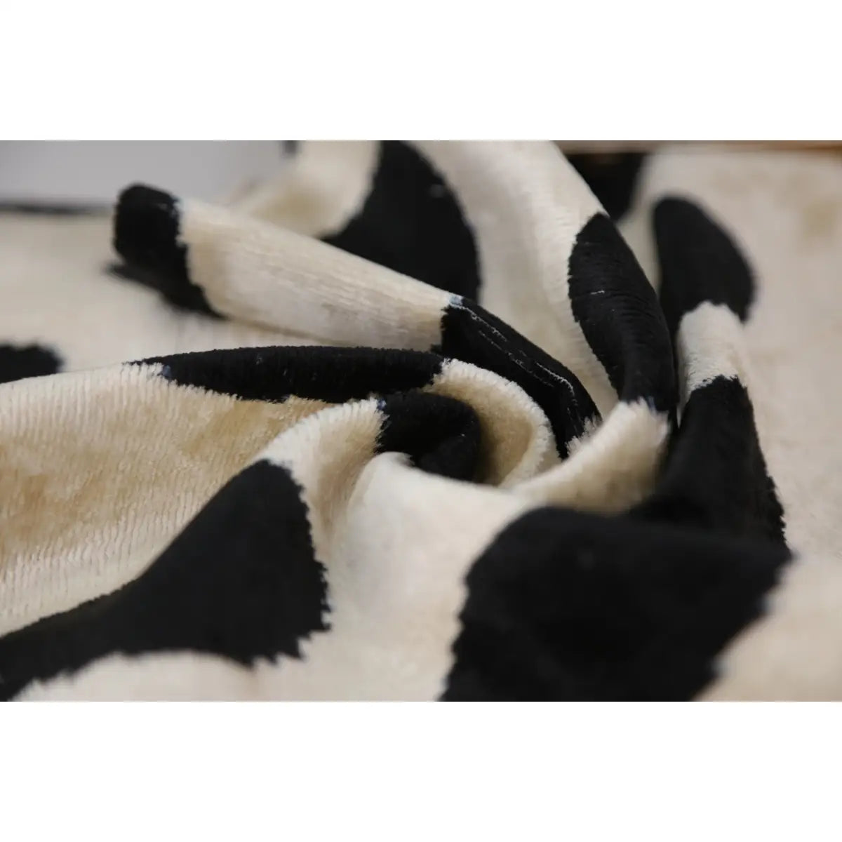 Luxury Velvet Pillow – Black & Ivory Polka Dot Lumbar 16x24 - Canvello