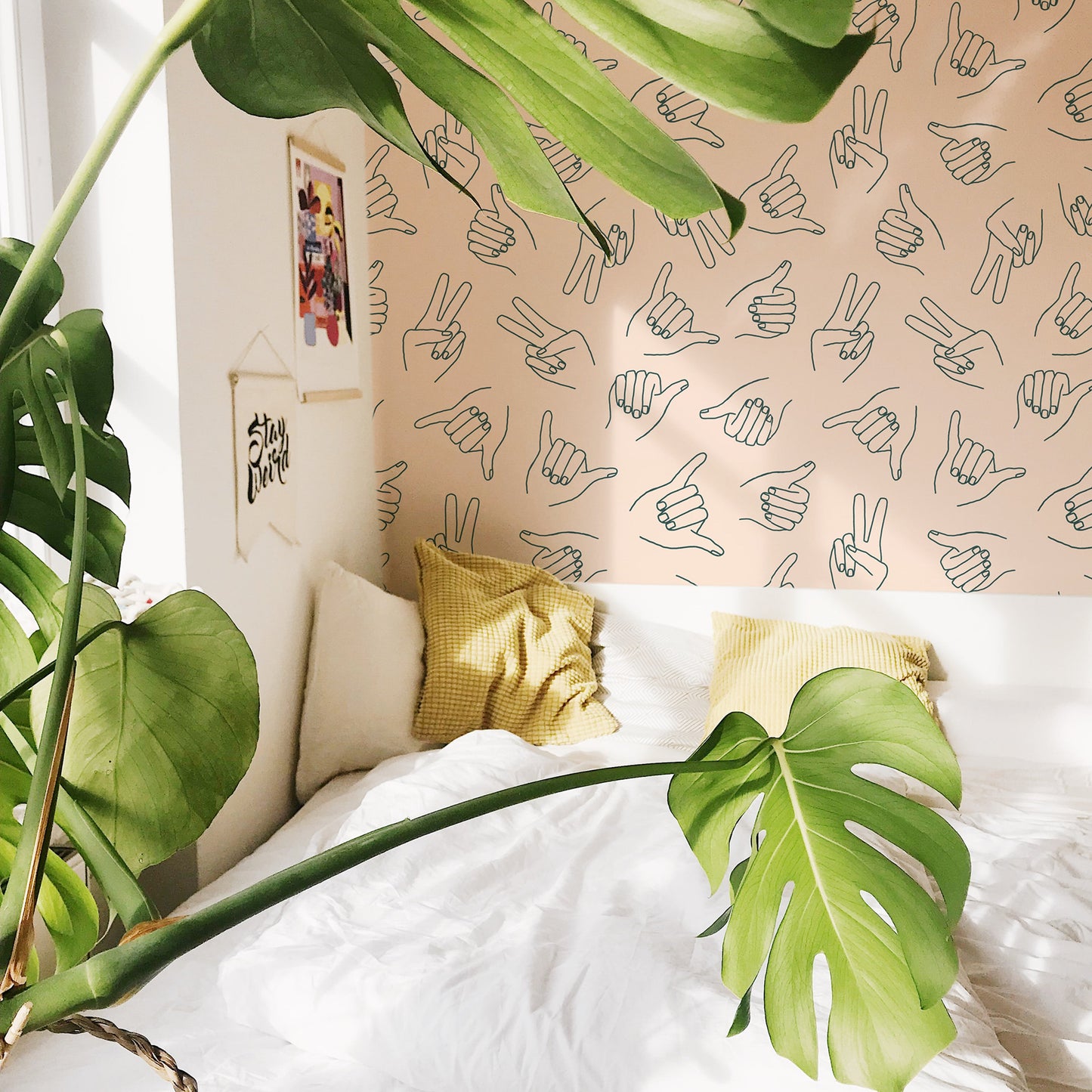 Hang Loose Wallpaper by KMBO Designs - Loomwell Home Goods