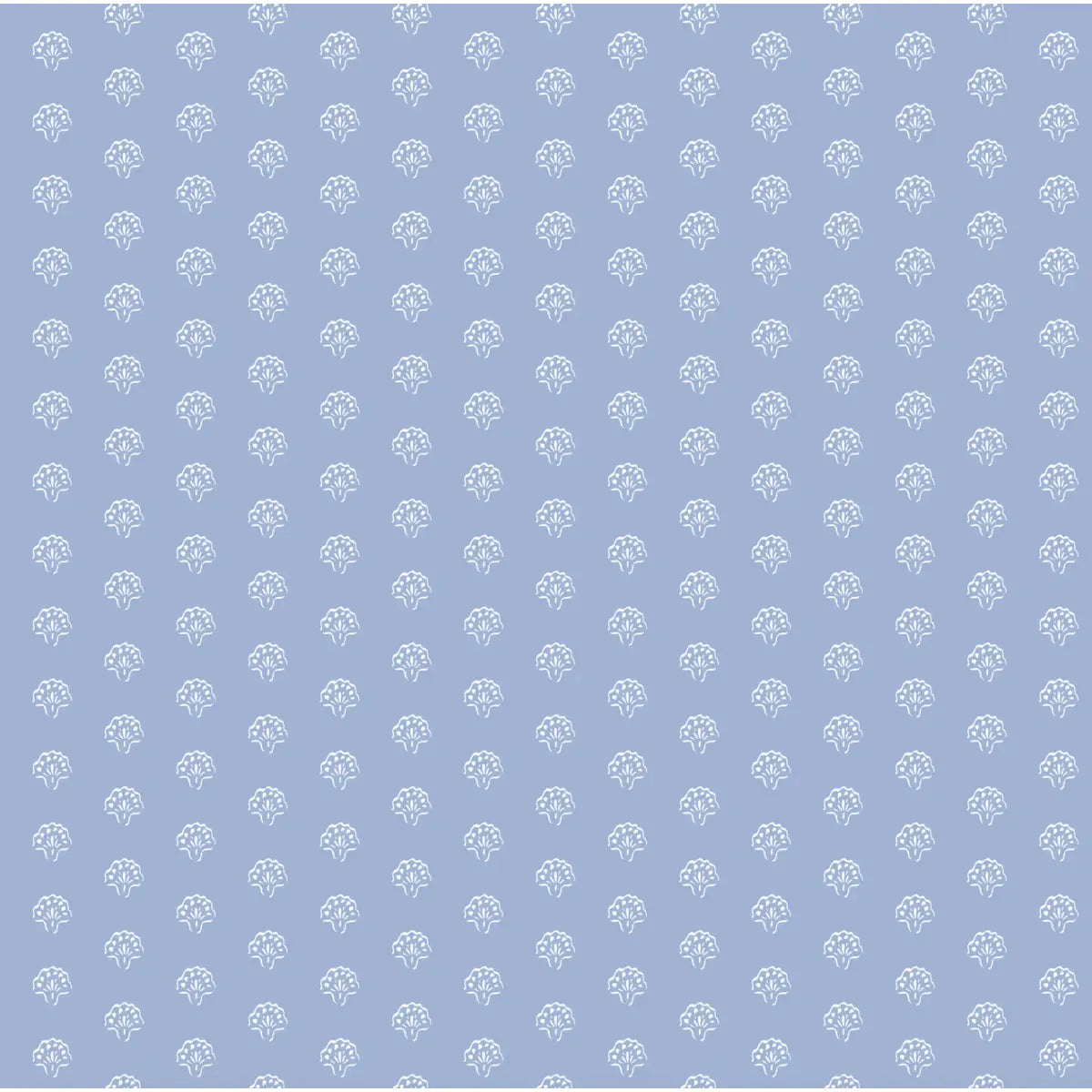 Hartley Wallpaper - Stylized Dots - by Ashleigh Fish - Sample 1 foot by 1 foot / Blue - Loomwell Home Goods