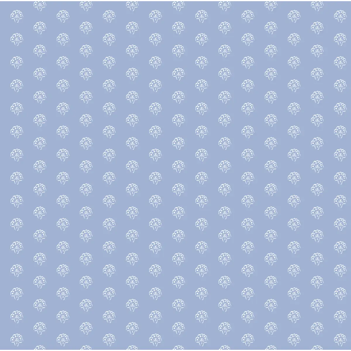 Hartley Wallpaper - Stylized Dots - by Ashleigh Fish - Sample 1 foot by 1 foot / Blue - Loomwell Home Goods