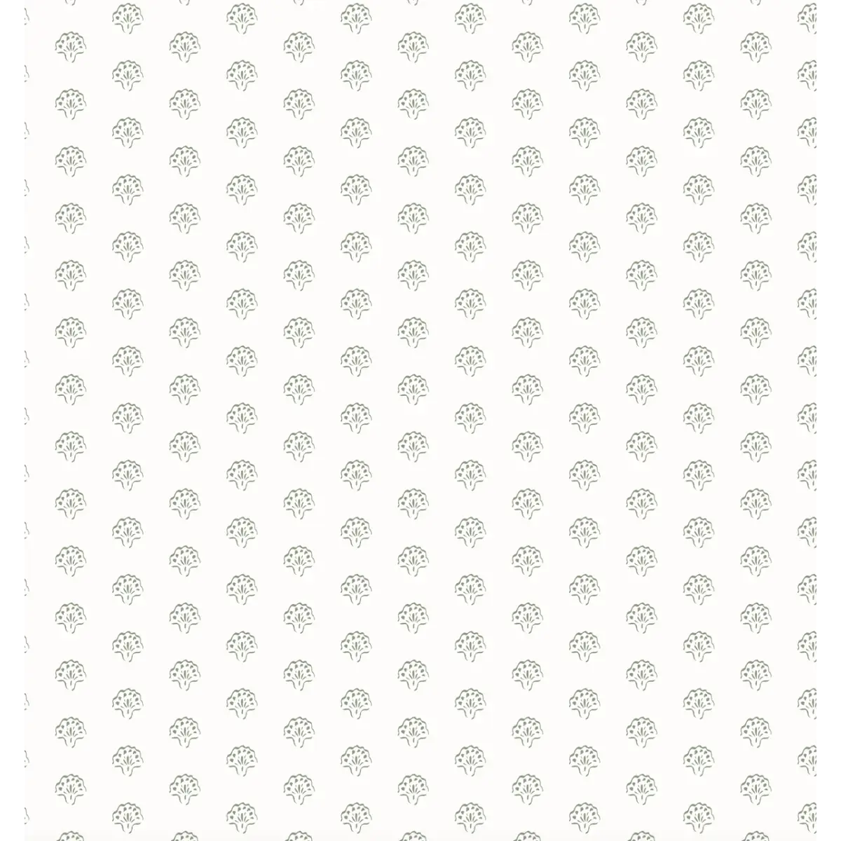 Hartley Wallpaper - Stylized Dots - by Ashleigh Fish - Sample 1 foot by 1 foot / Sage - Loomwell Home Goods