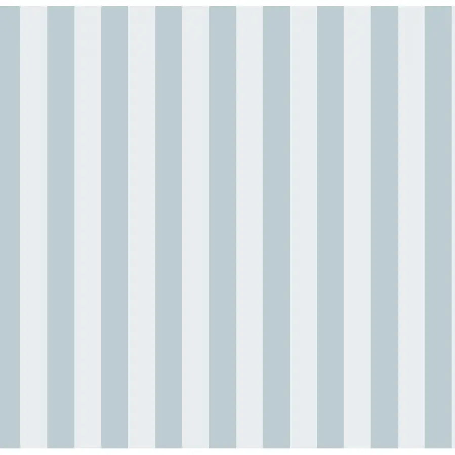 Hayes Wallpaper - Simple Stripe - by Mackenzie Nelson - Sample 1 foot by 1 foot / Light Blue - Loomwell Home Goods