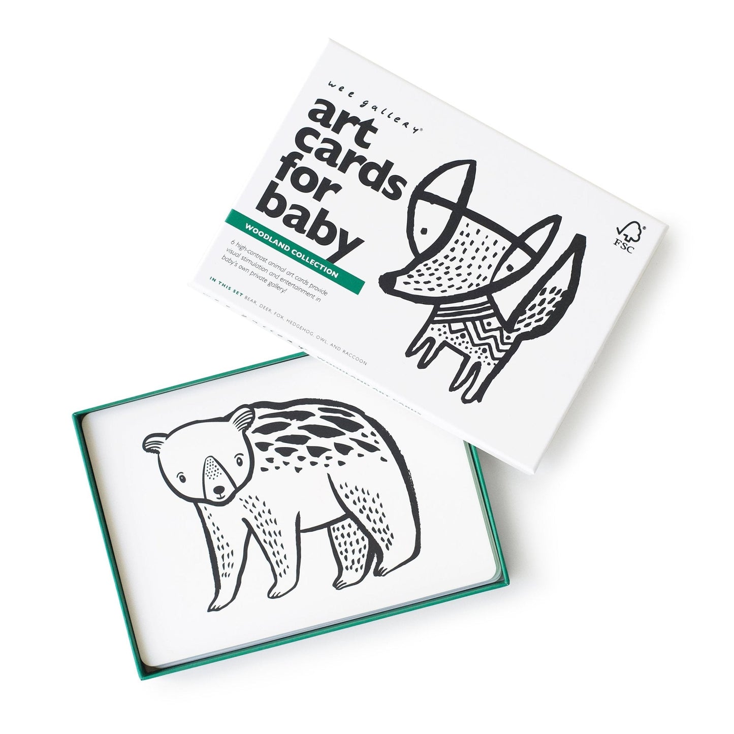Art Cards for Baby - Woodland Collection - Wee Gallery