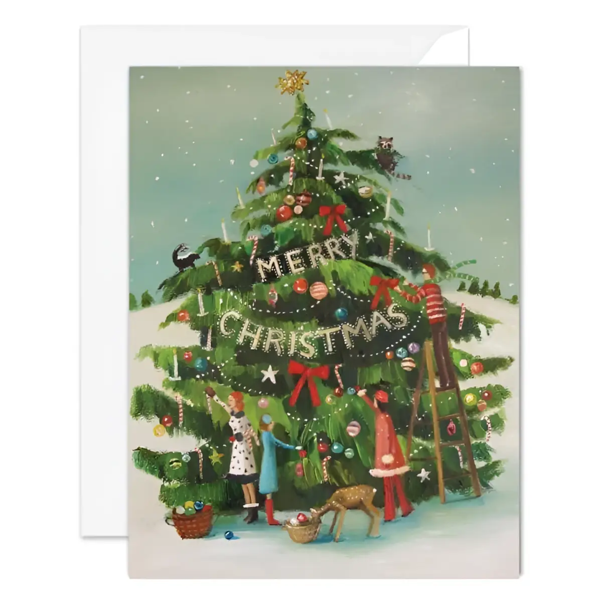 Holiday Card - Merry Christmas - Janet Hill - JANET HILL STUDIO
