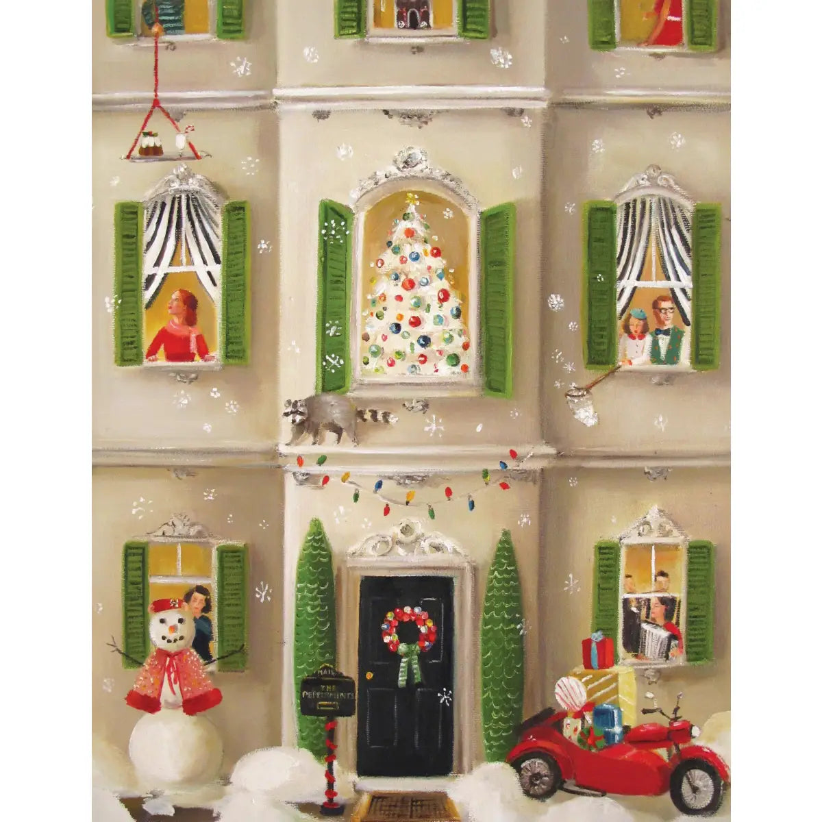 Mini Puzzle - Holiday Open House - 100 Piece - New York Puzzle Company