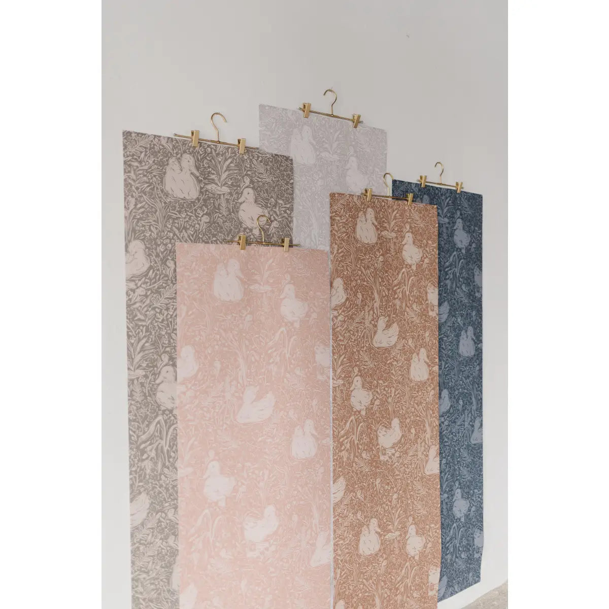 Hollingworth Wallpaper - Ducks - by Aubrey Fairchild - Loomwell Home Goods