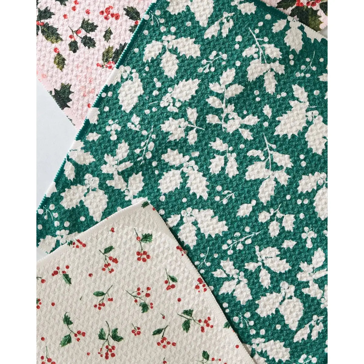 Dishcloth Set - Hollyday for Christmas - Geometry