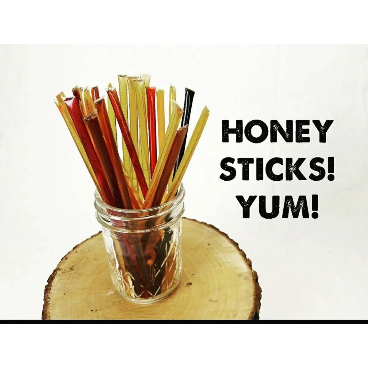 Honey Sticks - Variety Pack - Pack of 16 Flavored Honey - Messner Bee Farm
