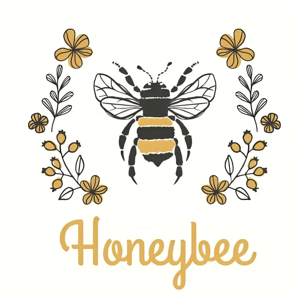 Honeybee Swag Bundle - Swedish Dish Cloth Pen Sticker - Honeybee Vintage