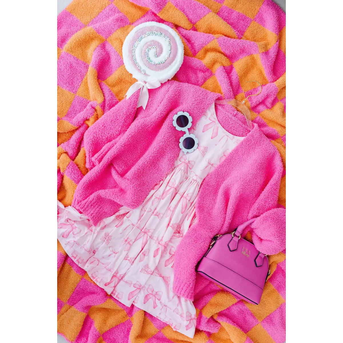 Girl’s Crossbody Purse - Hot Pink - Mila & Rose ®