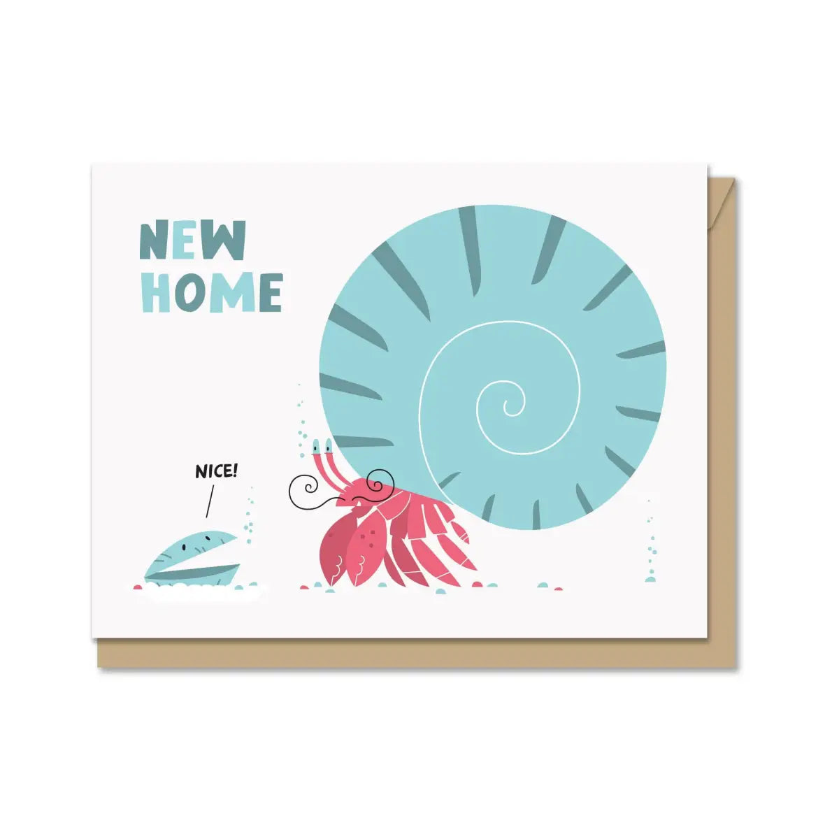 Housewarming Greeting Card - Moving Up - Maginating