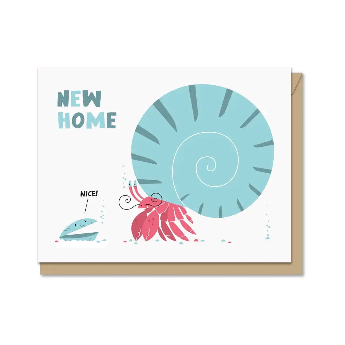 Housewarming Greeting Card - Moving Up - Maginating