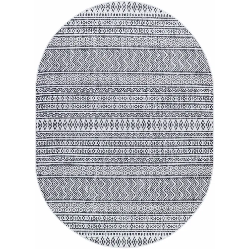 Imboden Black&White Outdoor Rug - Boutique Rugs
