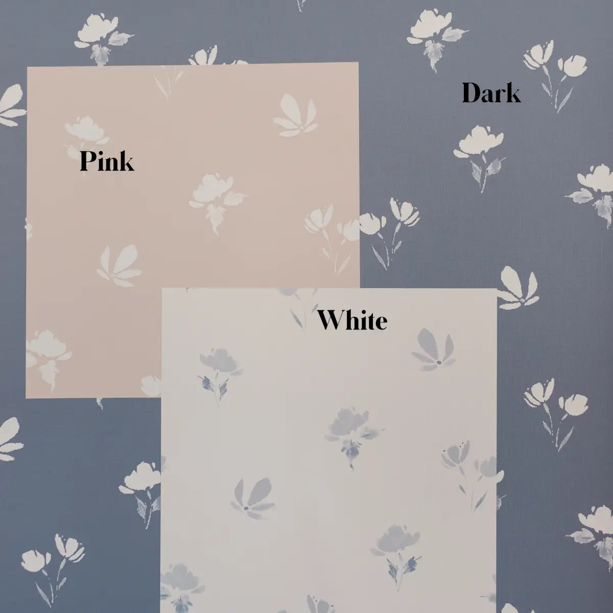 Imogen Wallpaper - Simple Flowers - by Melissa Johnson Design - Loomwell Home Goods