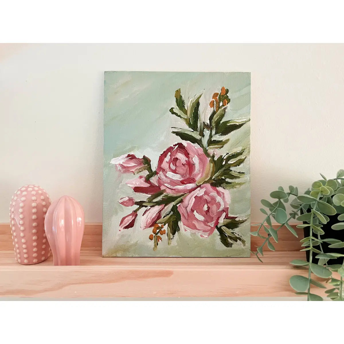 Impressionism Painting Kit - Abstract Roses - Cate Paper Co.