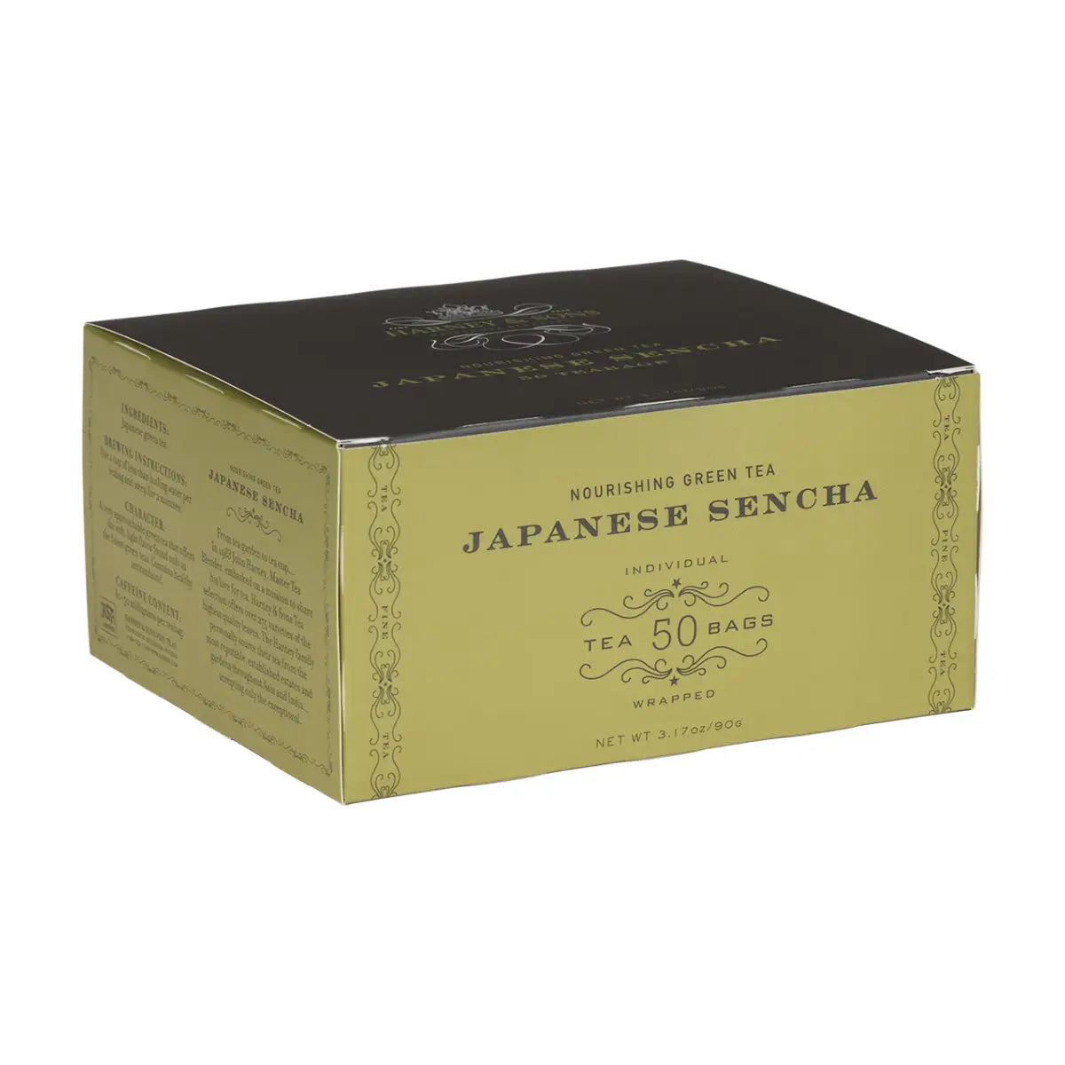 Japanese Sencha Tea - Box of 50 Wrapped Teabags - Teabags / Box of 50 Wrapped Teabags - Harney & Sons Fine Teas