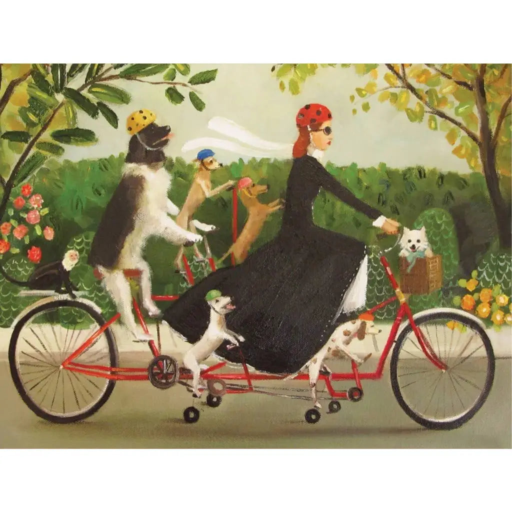 Jigsaw Puzzle - Miss Moon’s Bike - 1000 Piece - New York Puzzle Company