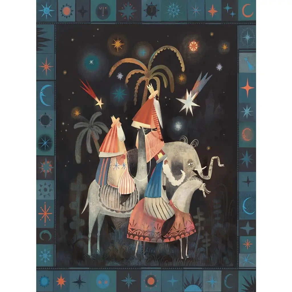 Jigsaw Puzzle - Three Wise Men by Adelina Lirius - 500 Piece - New York Puzzle Company