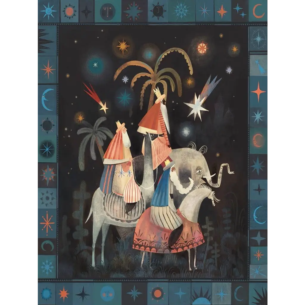 Jigsaw Puzzle - Three Wise Men by Adelina Lirius - 500 Piece - New York Puzzle Company