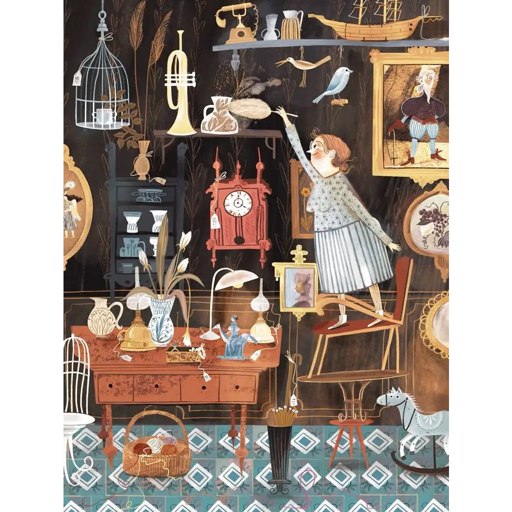 Jigsaw Puzzle - Vintage Shop - 1000 Piece - Adelina Lirius - New York Puzzle Company