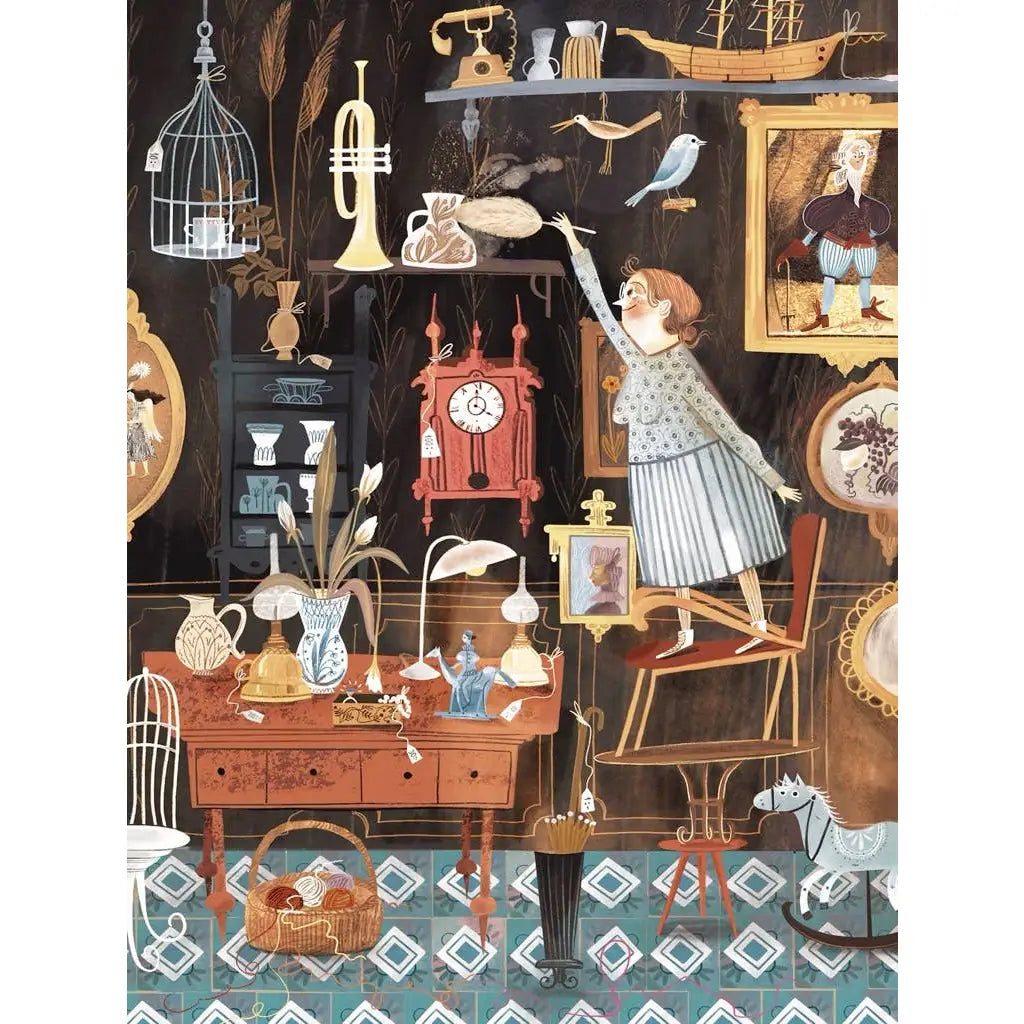 Jigsaw Puzzle - Vintage Shop - 1000 Piece - Adelina Lirius - New York Puzzle Company