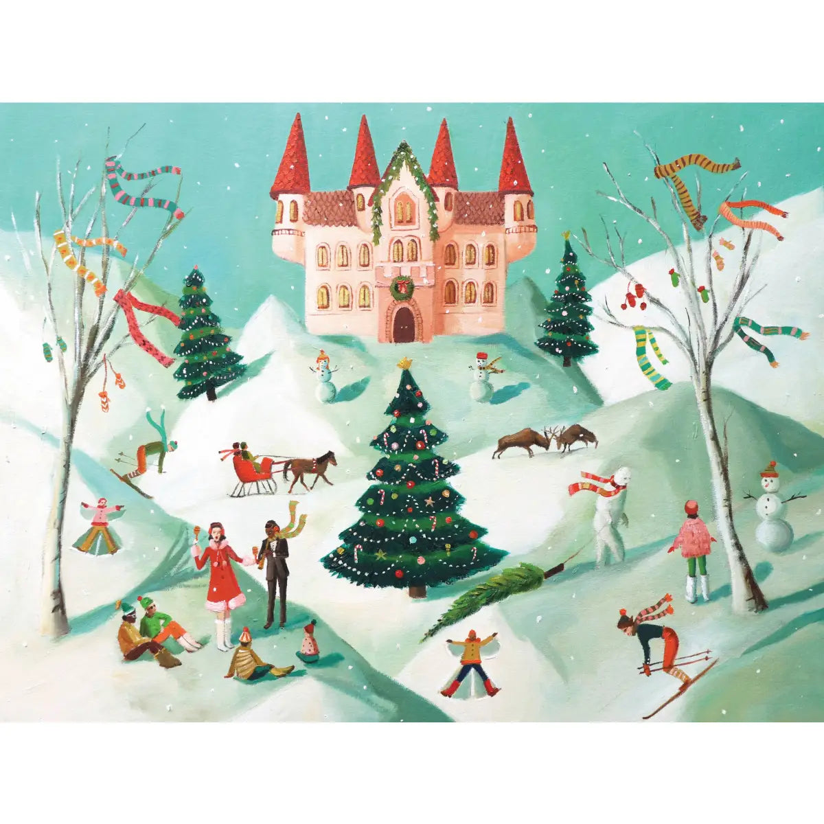 Jigsaw Puzzle - Winter Palace - Janet Hill - 1000 Piece - New York Puzzle Company
