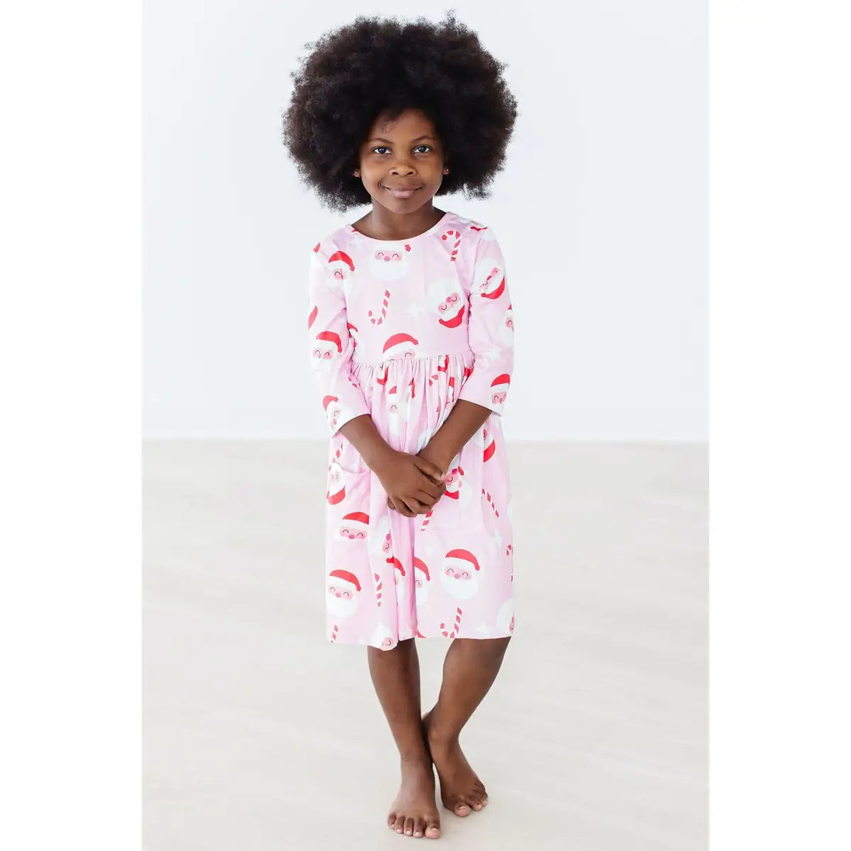 Pocket Twirl Dress - Jingle Bells for Santa - Christmas - Mila & Rose ®