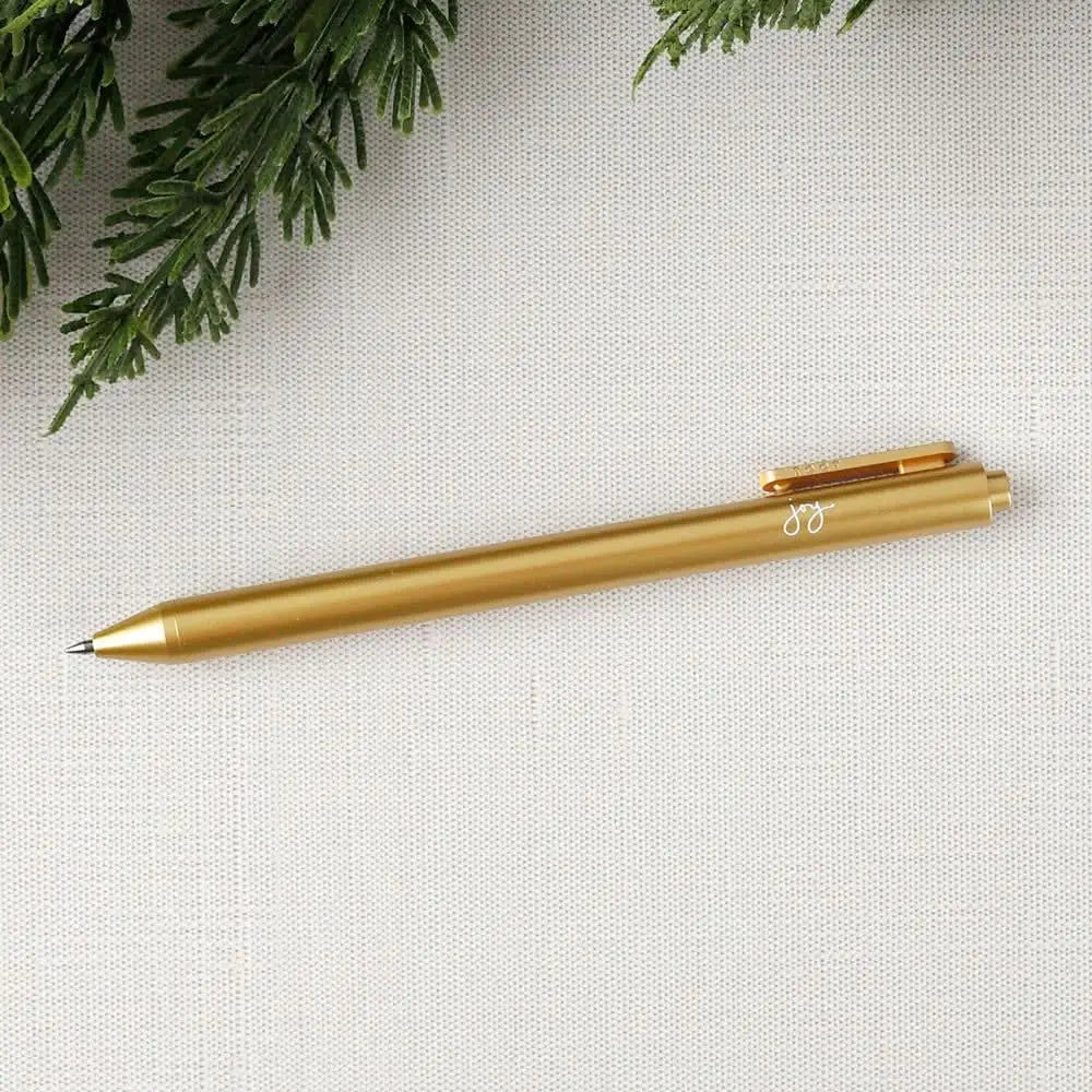 Jotter Gel Pen - assorted colors and sayings - joy - emily lex studio