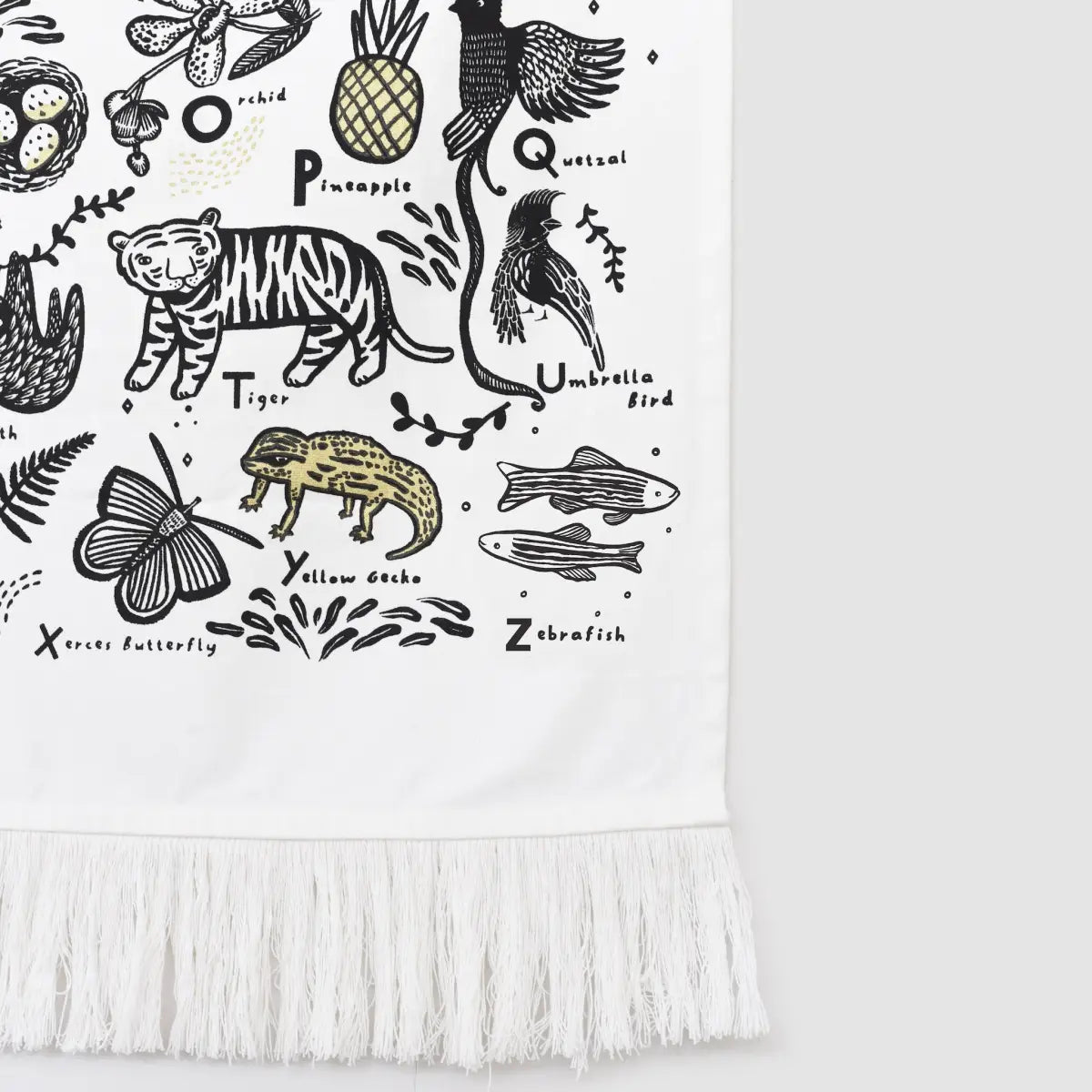 Jungle Alphabet Tapestry - Wee Gallery