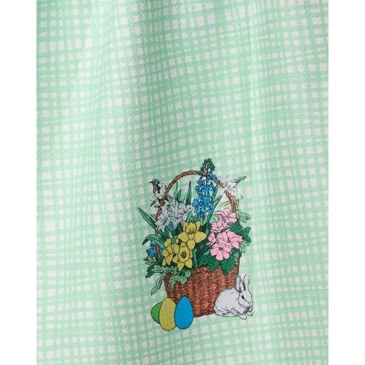 Kitchen Towel - Bunny Basket for Easter - Geometry