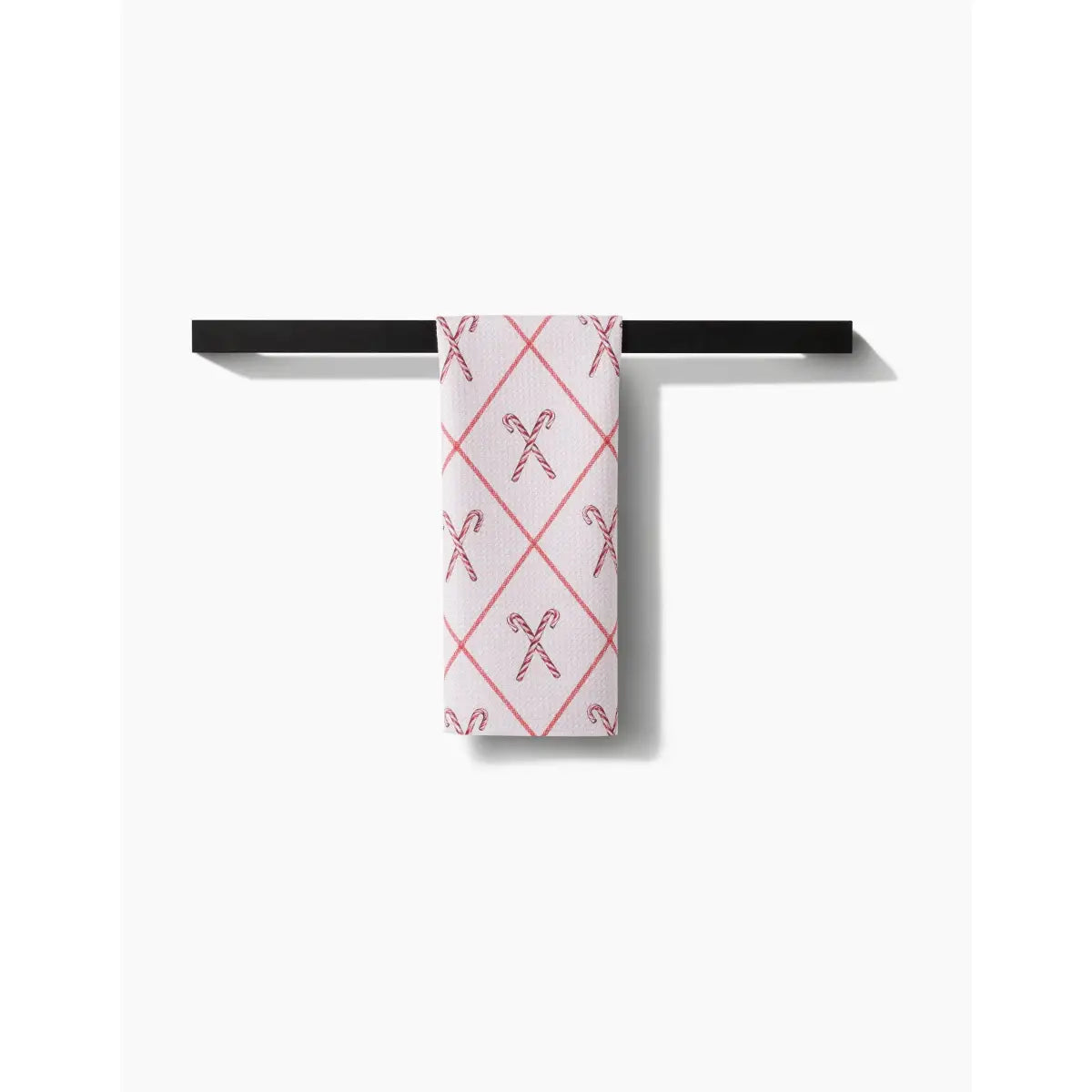 Kitchen Towel - Candy Canes - Christmas - Geometry