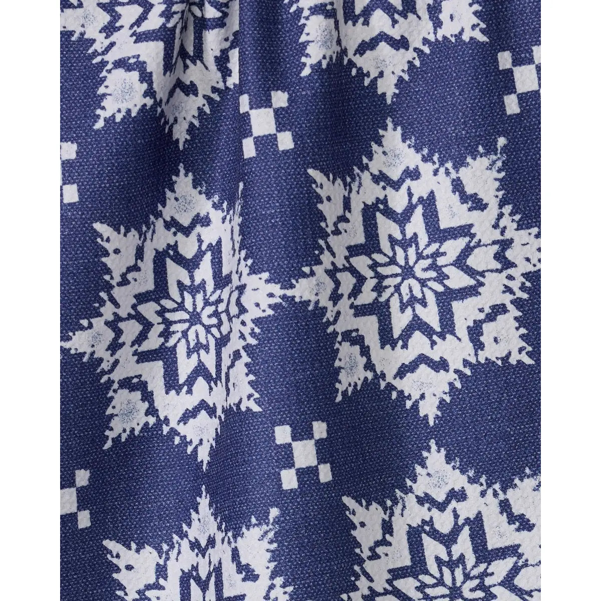 Kitchen Towel - Ice Flower Blue - Geometry
