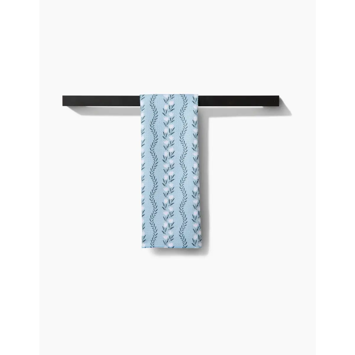 Kitchen Towel - Vintage Floral Stripe - Geometry