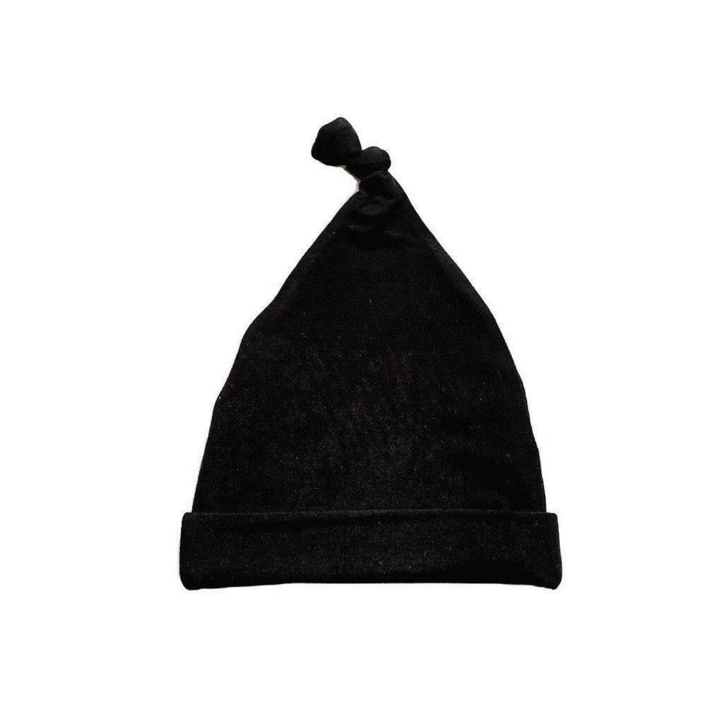 Knot Hat - Black - Harp Angel Boutique