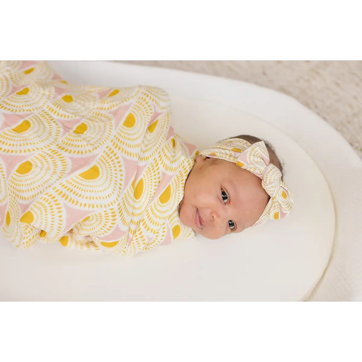 Knotted Headband - Vintage Sunshine - Harp Angel Boutique