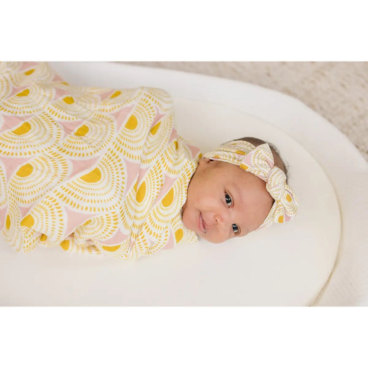 Knotted Headband - Vintage Sunshine - Harp Angel Boutique