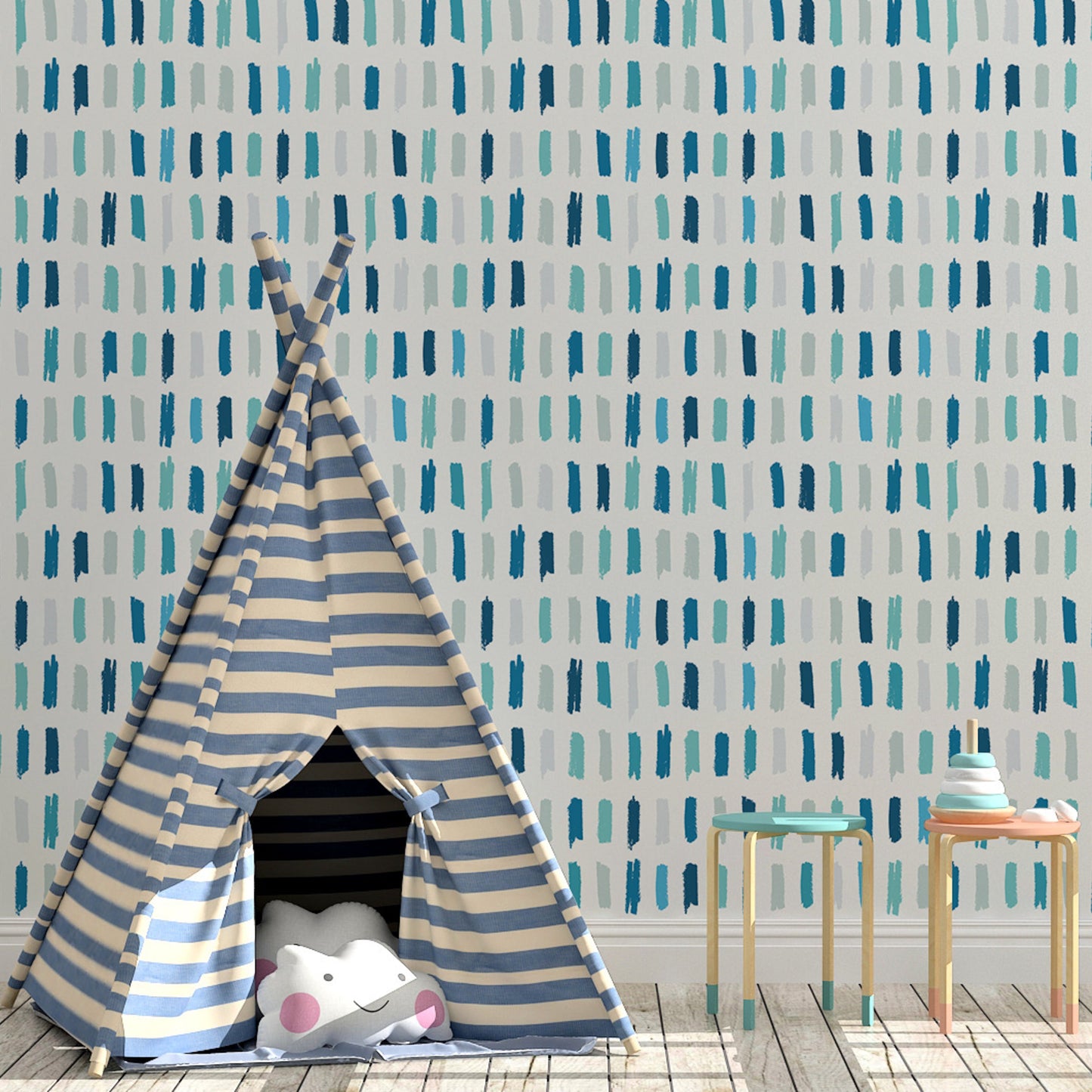 Lapis Wallpaper - Loomwell Home Goods