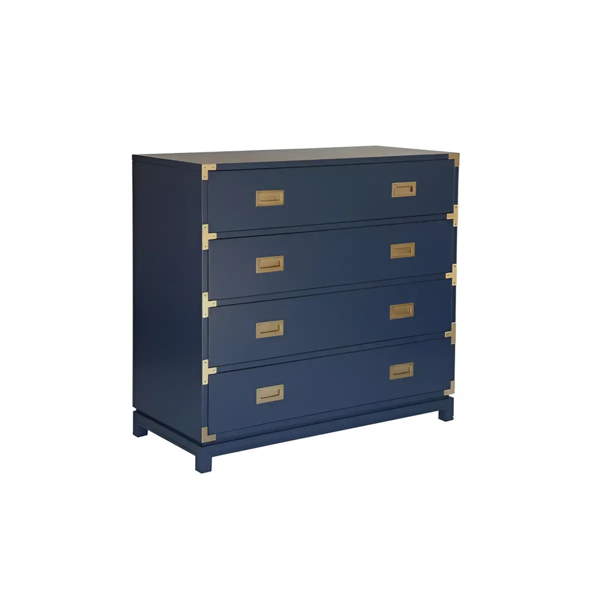 Large Carlyle Campaign Dresser - Navy - Ave Home