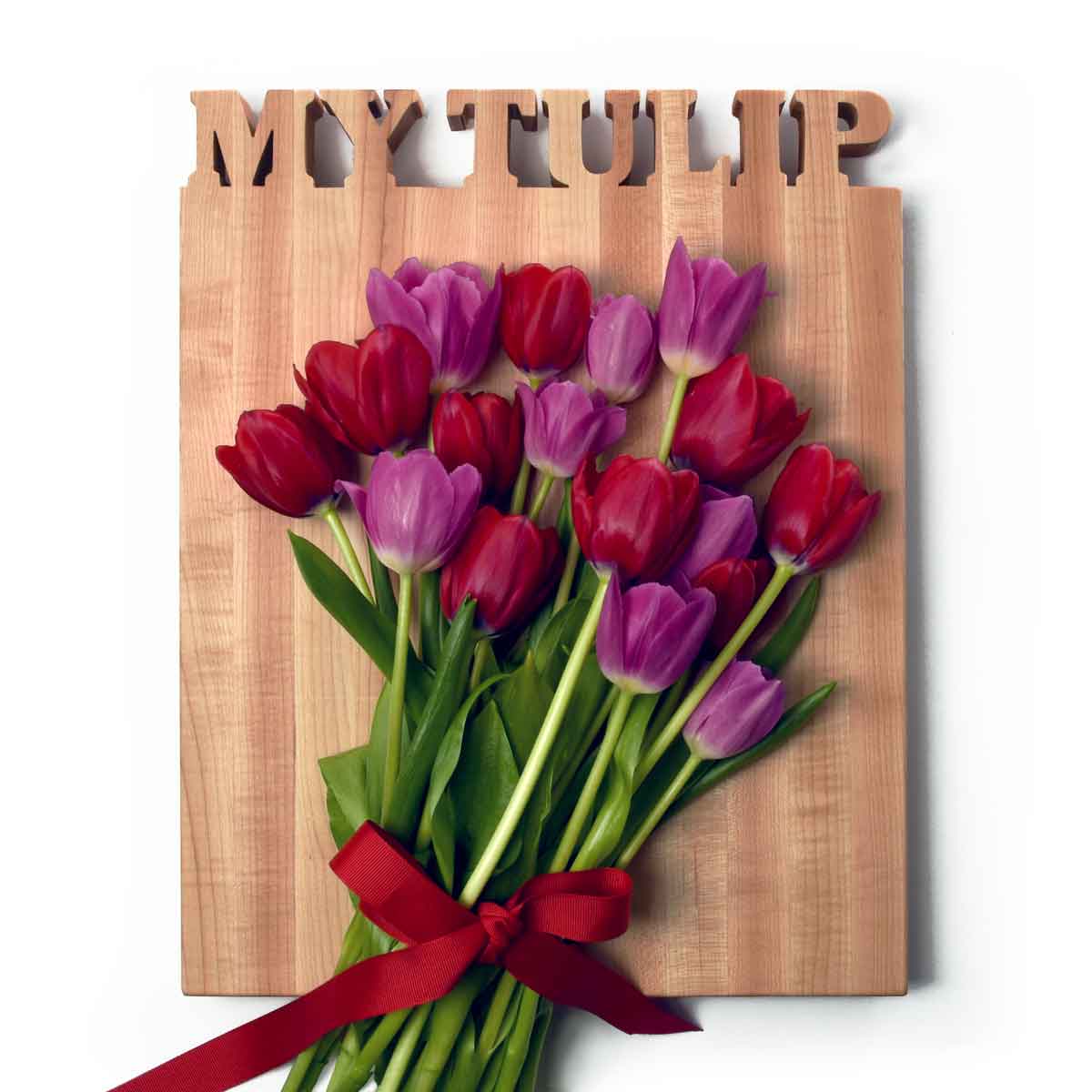 Personalized Cutting Board - Vertical Rectangle - Words with Boards LLC