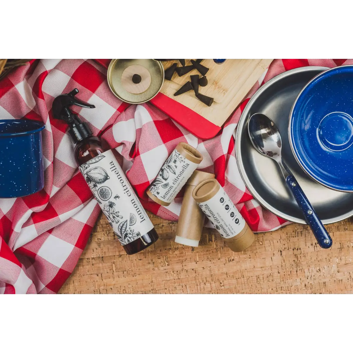 Lemon Citronella Stick - Natural Mosquito Repellent - Broken Top Brands
