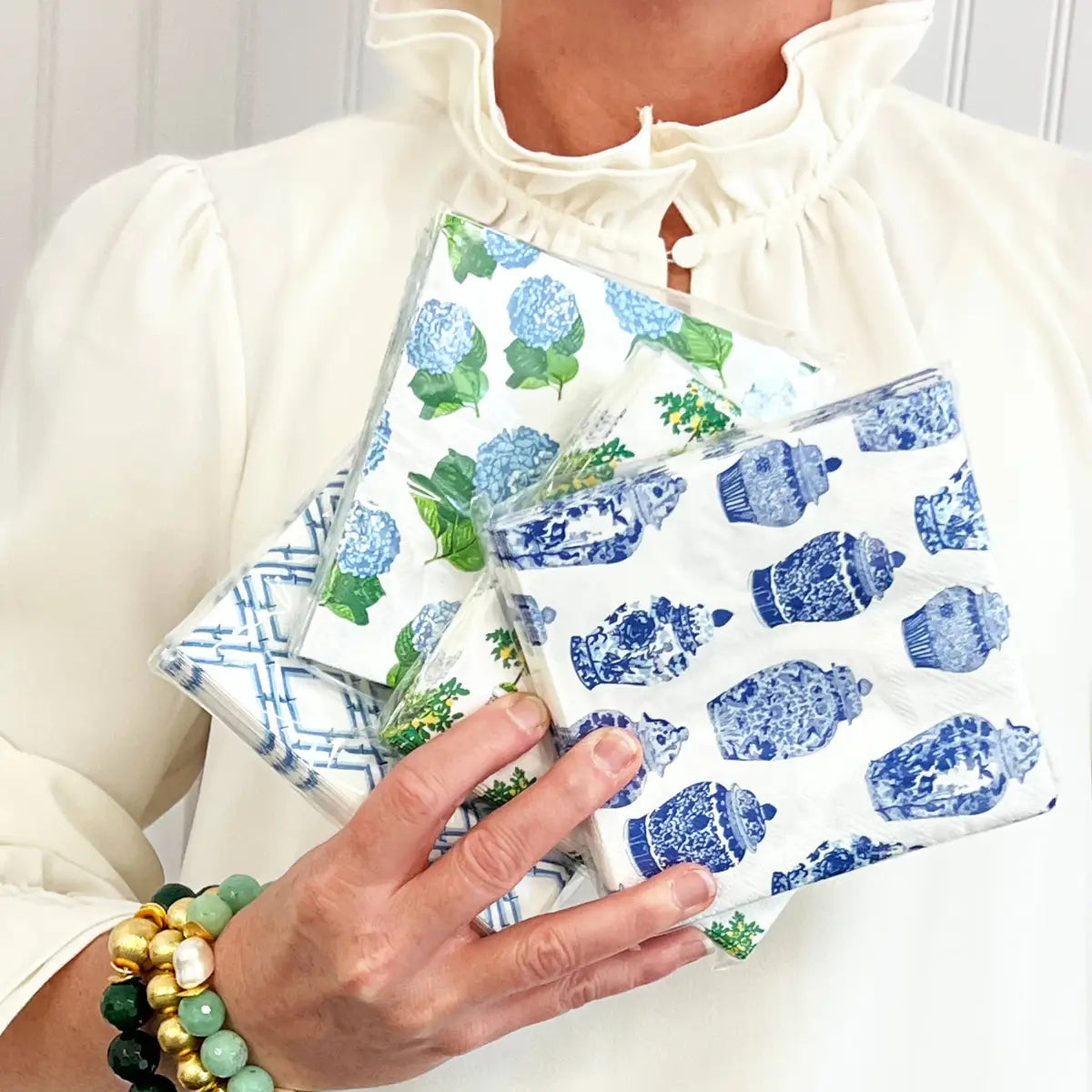 Lemon Tree Paper Cocktail Napkins Pack of 20 - WH Hostess Social Stationery