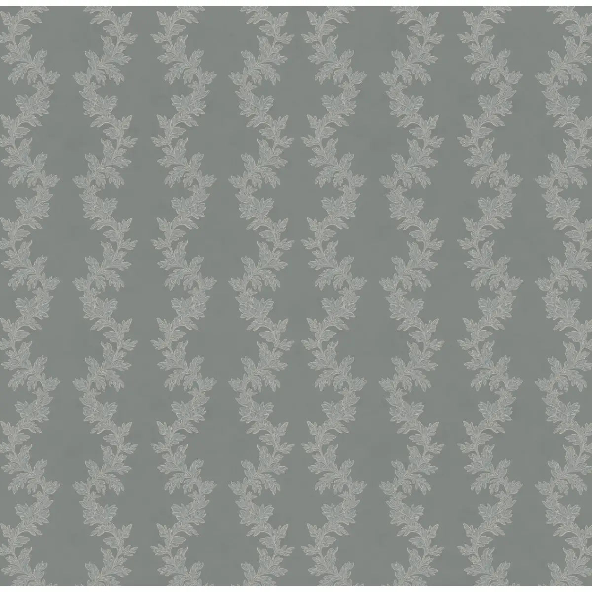 Linden Wallpaper - Modern Traditional - by The Fibery - Sample 1 foot by 1 foot / Blue Gray - Loomwell Home Goods
