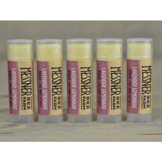 Lip Balm - Lavender Lemonade - Handmade with Beeswax - Messner Bee Farm