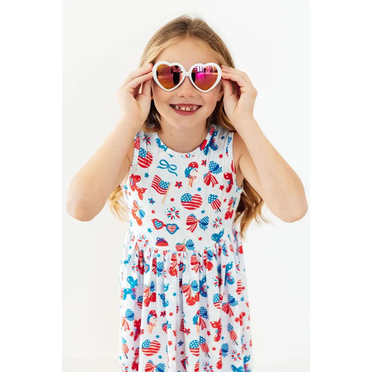 Tank Twirl Dress - Little Miss Liberty - America Patriotic - Mila & Rose ®