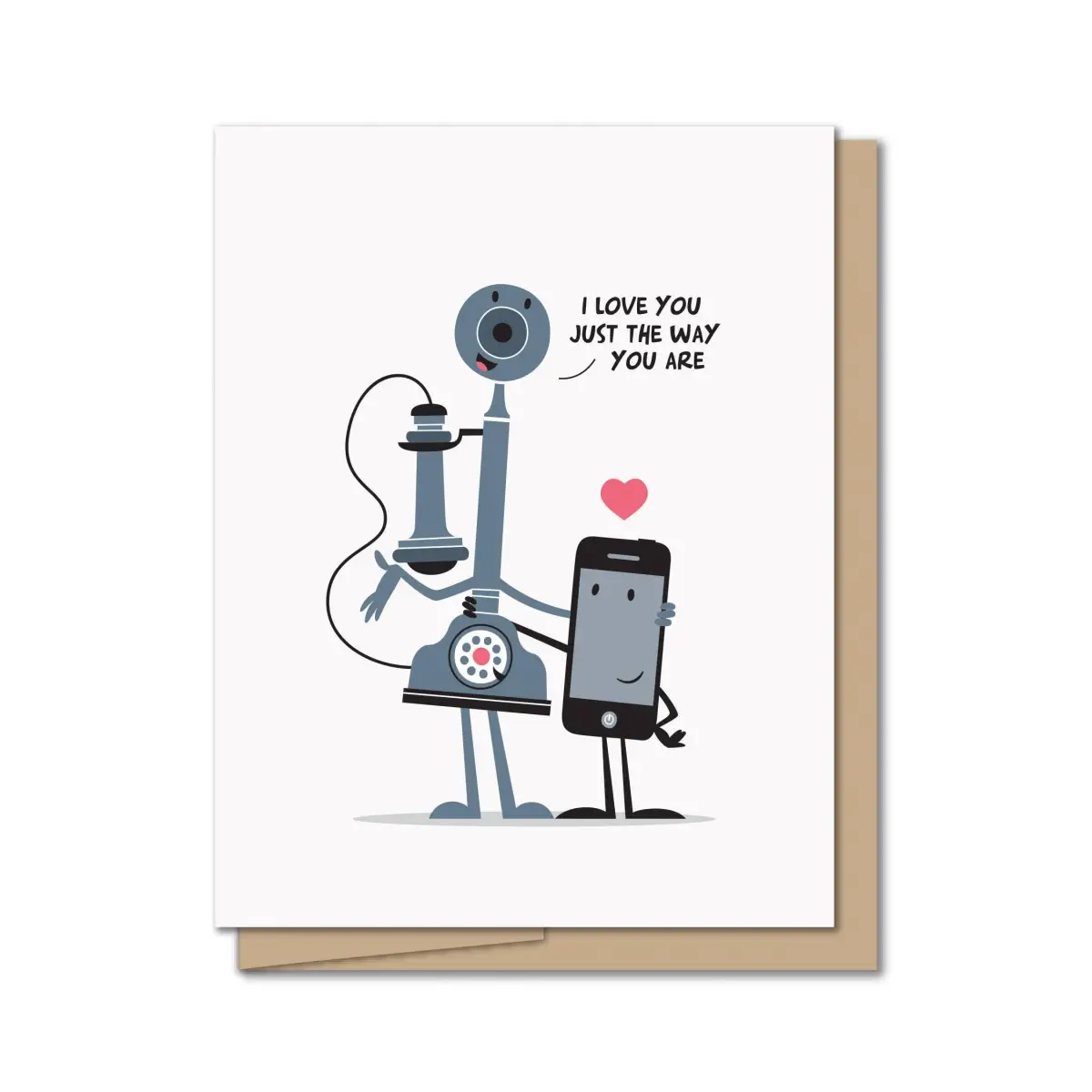 Love Greeting Card - Just the Way You Are - Maginating