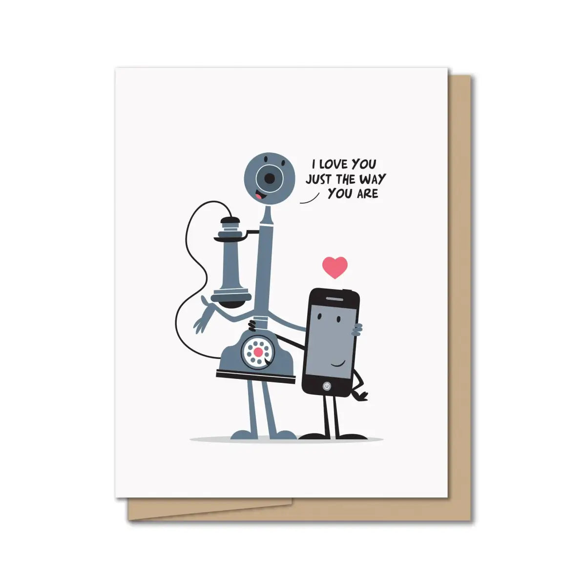 Love Greeting Card - Just the Way - Maginating