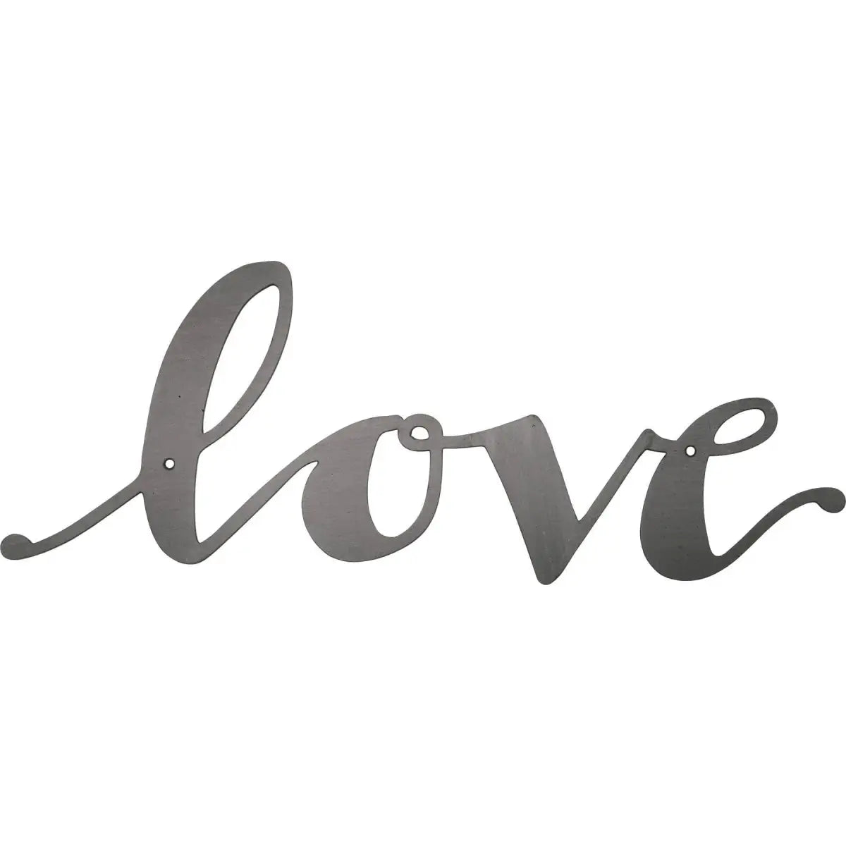 Love - Metal Word Decor - Primitives by Kathy